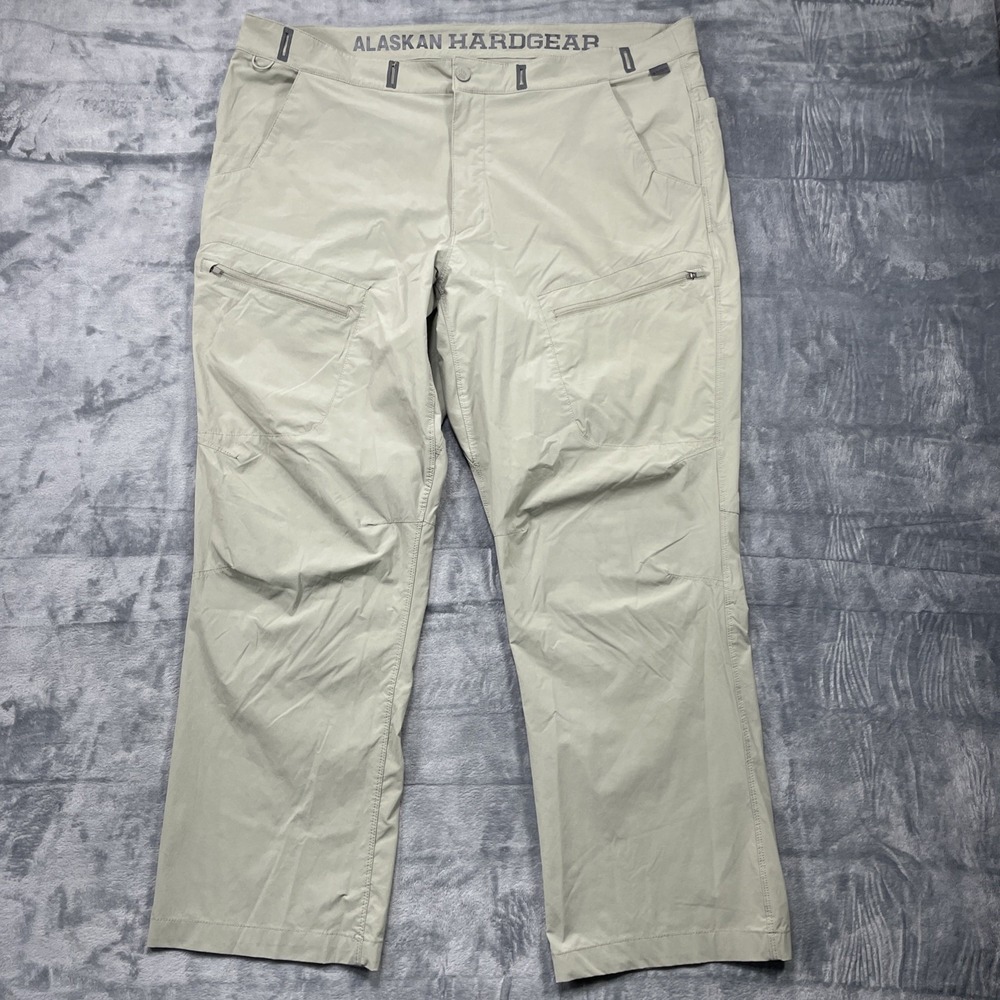 Alaskan Hardgear‎ Cargo Pants Mens Standard Fit Fishing Hiking Beige 42x30